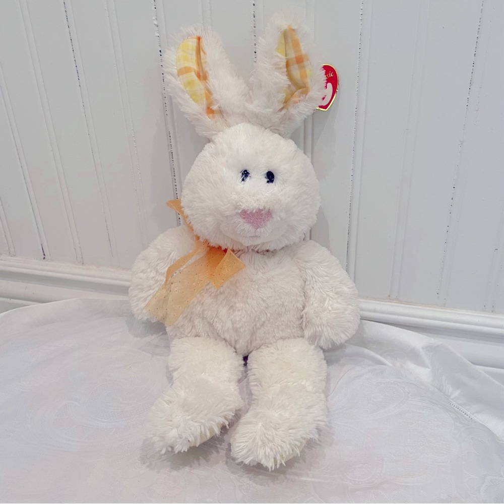 COPY - Classic TY Bunny Rabbit Harewood Plushie Stuffed Animal - Soft, Cuddly